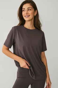 Ellos STUDIO Træningstop Loose Top Core SS