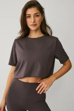 Ellos STUDIO Træningstop Loose Top Core SS