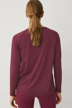 Ellos STUDIO Træningstop Loose Top Core LS