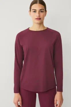 Ellos STUDIO Træningstop Loose Top Core LS