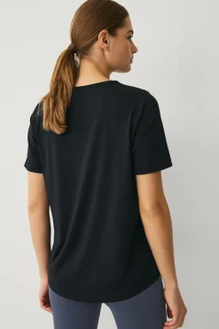 Ellos STUDIO Træningstop Loose Top Core SS