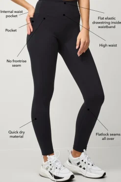 Ellos STUDIO Træningstights Hip Pocket Core