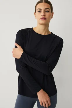 Ellos STUDIO Træningstop Loose Top Core LS