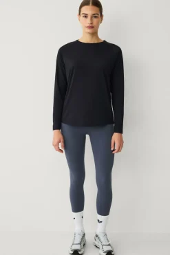 Ellos STUDIO Træningstop Loose Top Core LS