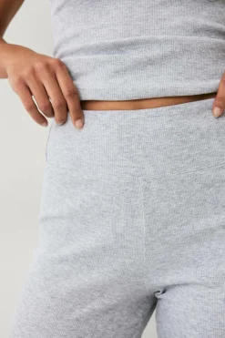 Ellos STUDIO Yogabukser Straight Leg Soft Rib