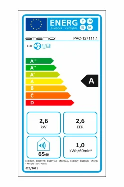 Emerio Bærbart klimaanlæg