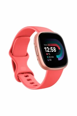 Fitbit Versa 4, Pink Sand/Copper Rose