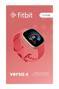 Fitbit Versa 4, Pink Sand/Copper Rose