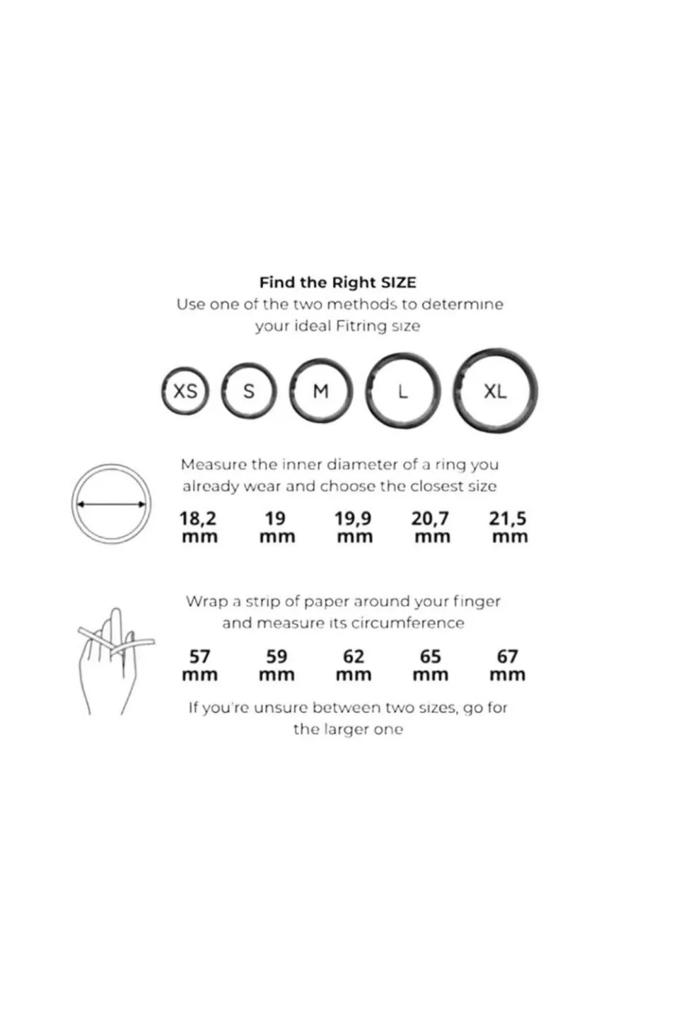 FITPADDY Smart ring med LCD-skærm XL
