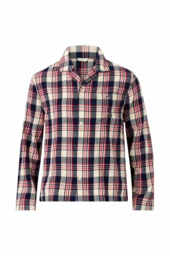 Gant Pyjamas Flannel Check Pajama Set Gift Box