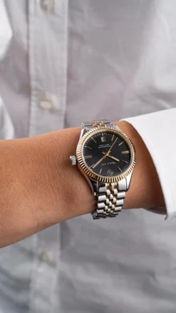 Gant Sussex BCG Black/Gold and steel