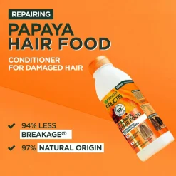 Garnier Fructis Hair Food Papaya Conditioner For Damaged Hair 350 Ml