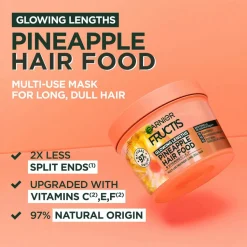 Garnier Fructis Hair Food Pineapple Hair Mask For Dull Hair 400 Ml