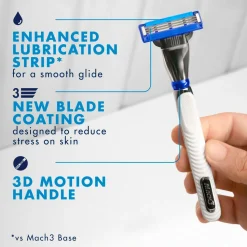 Gillette Barberblad Mach3 Turbo 8-pak