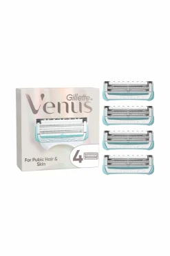Gillette Barberblade - 4 stk. Venus Pubic Hair & Skin