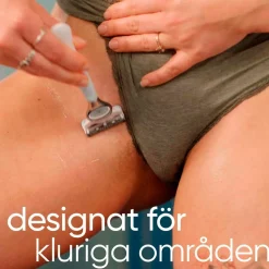 Gillette Barberblade - 4 stk. Venus Pubic Hair & Skin