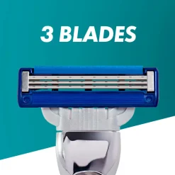 Gillette Barberkniv Mach3 Turbo med 2 barberingsbadekar