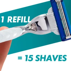 Gillette Barberkniv Mach3 Turbo med 2 barberingsbadekar