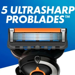 Gillette Barberkniv Progilde med 2 barberblade