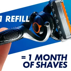 Gillette Barberkniv Progilde med 2 barberblade