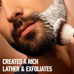 Gillette Barberkost med træhåndtag