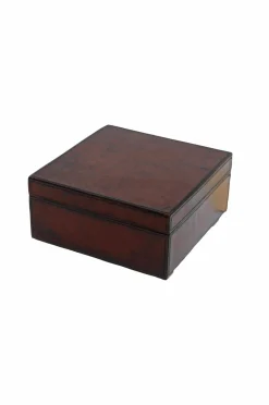 Halvor Bakke Opbevaringsboks i læder med låg