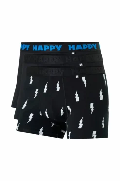 Happy Socks Boksershorts Black And White Short 3-pak