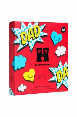 Happy Socks Boksershorts Super Dad Short Boxers Gift Set 2-pak