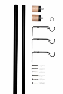 Hasta Gardinstangssæt Astrid 110-200 cm