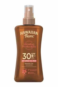Hawaiian Tropic Glowing Protection Dry Spray Oil Mist SPF30 200 ml