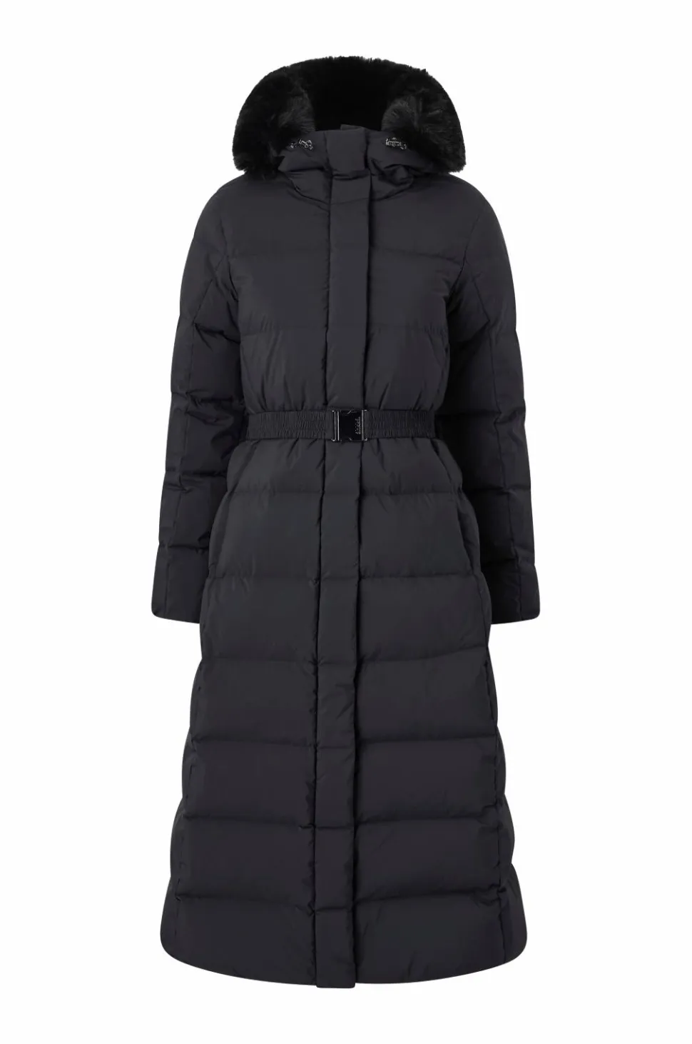 Áhkká Dunfrakke Gold Long Down Coat Matte