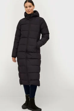 Áhkká Dunfrakke med hætte