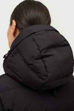 Áhkká Dunfrakke med hætte