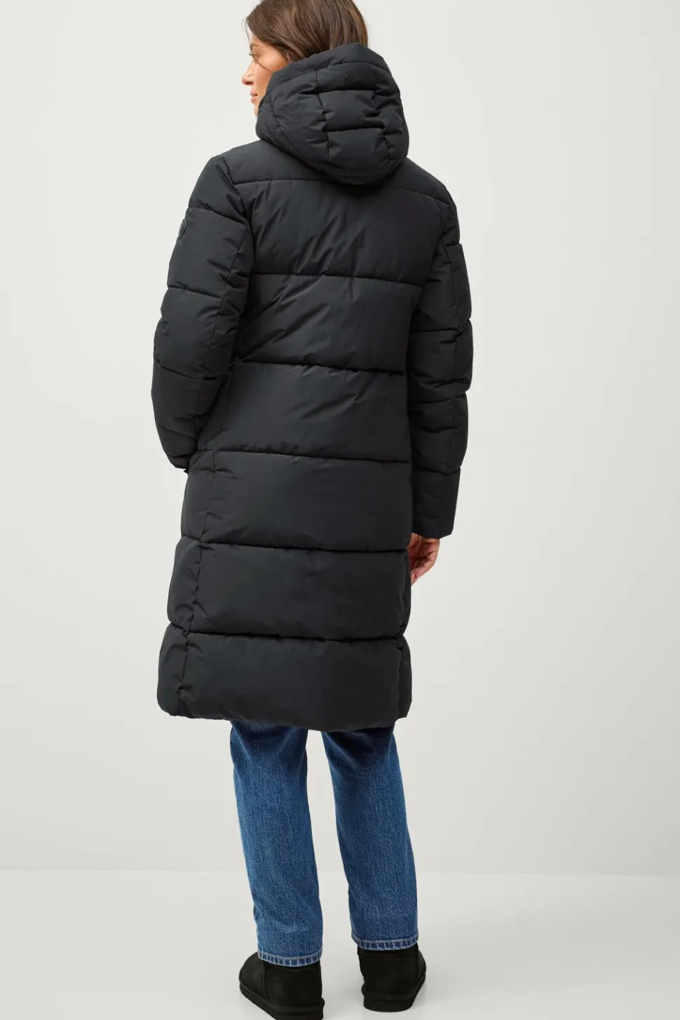 Áhkká Frakke Warm Mid Length Parka W