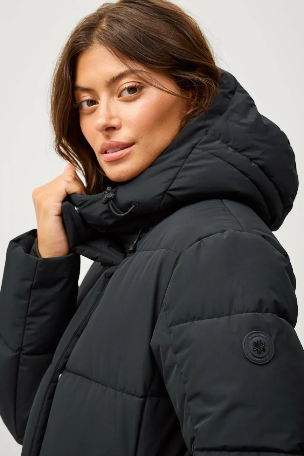 Áhkká Frakke Warm Mid Length Parka W
