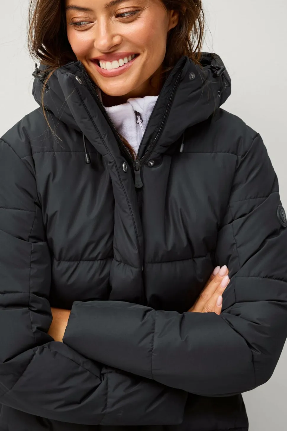 Áhkká Frakke Warm Mid Length Parka W