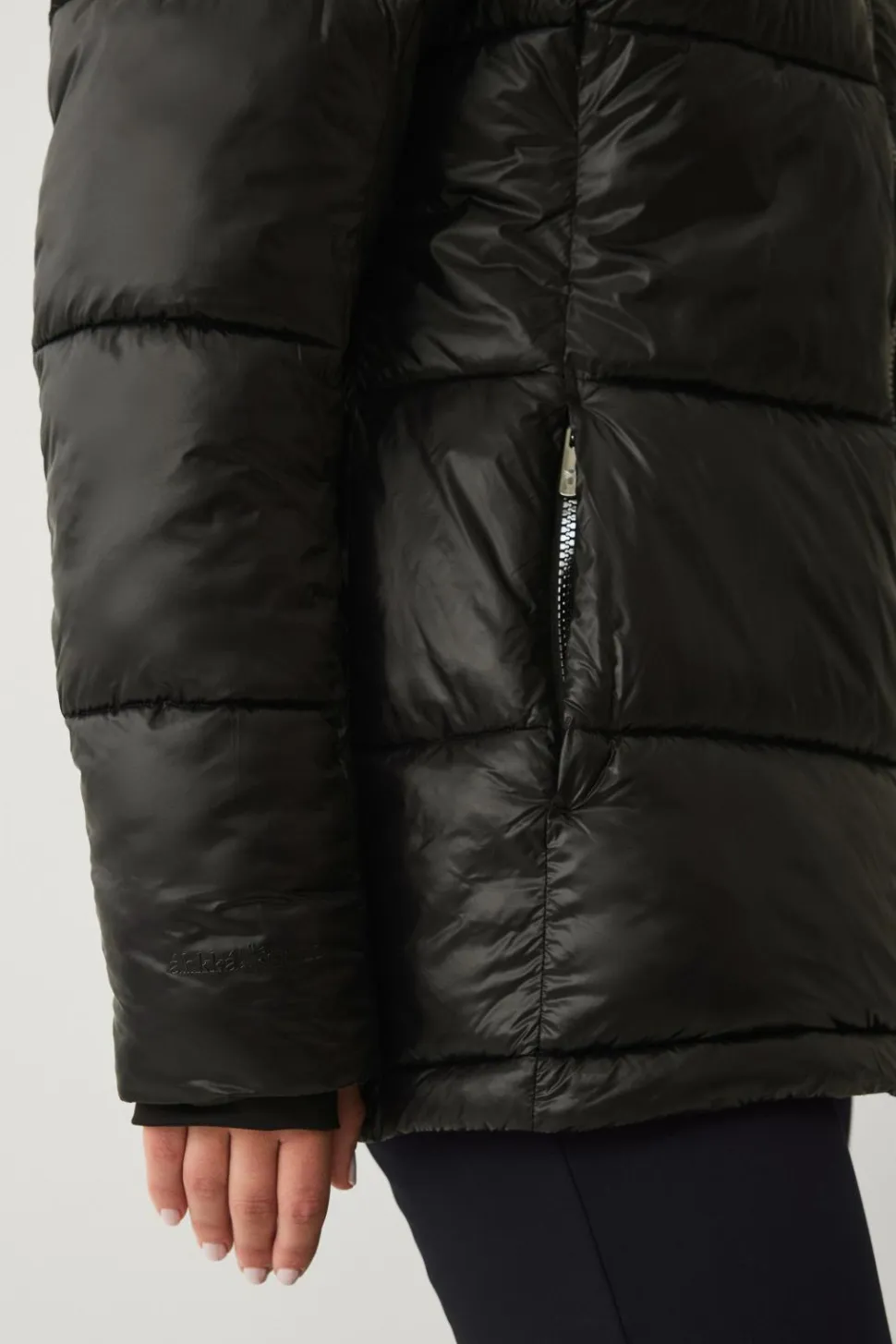 Áhkká Jakke Gold Warm Jacket Shiny