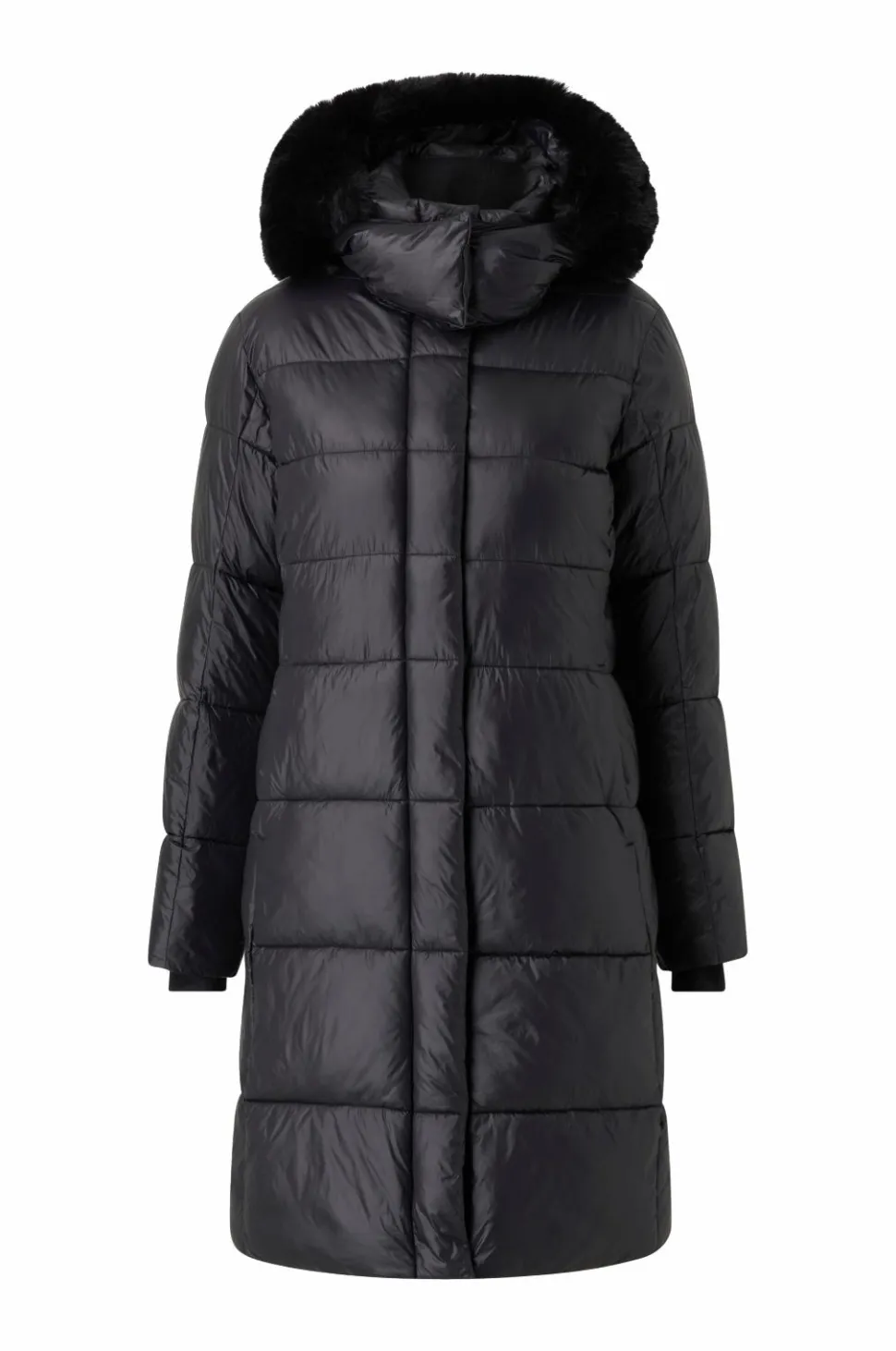 Áhkká Parka Gold Shiny Parka w Detachable Hood