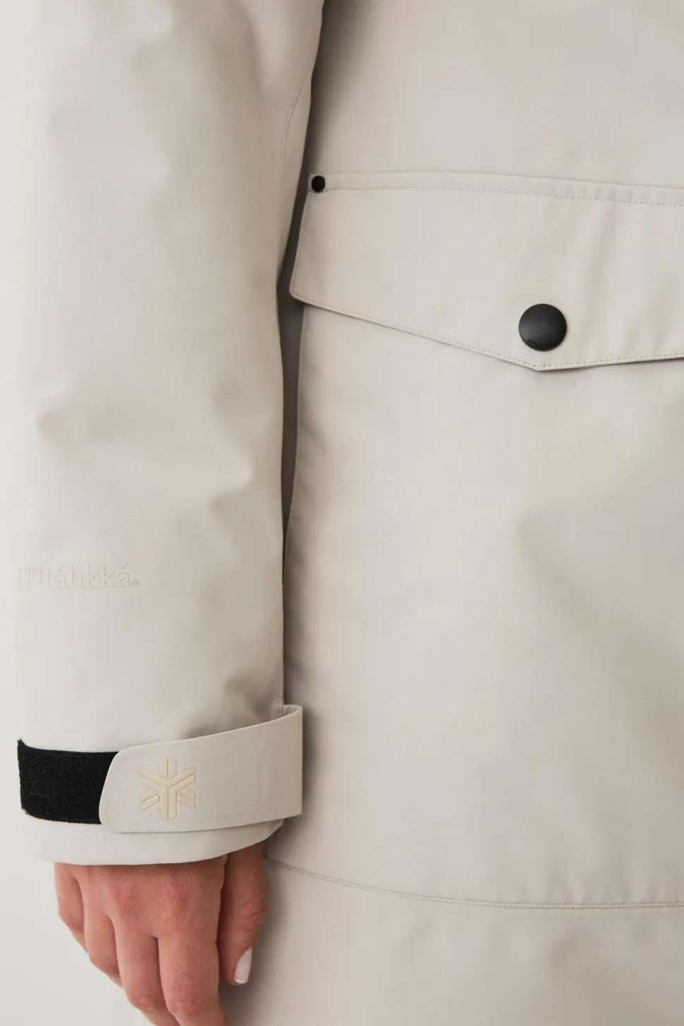 Áhkká Parka Urban Padded Long Parka W