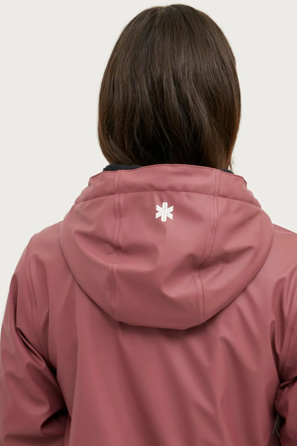 Áhkká Regnparkacoat med plysfor