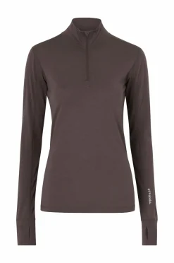 Áhkká Termisk top Merino Wool LS Halfzip W