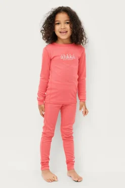 Áhkká Undertrøje Logo LS Tech Kids