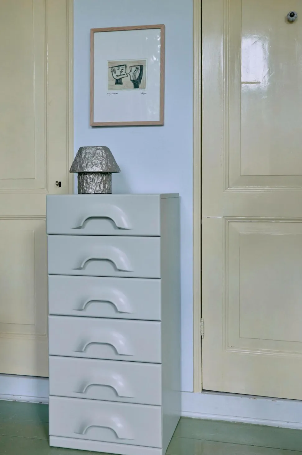 HKliving Artefact bordlampe i aluminium