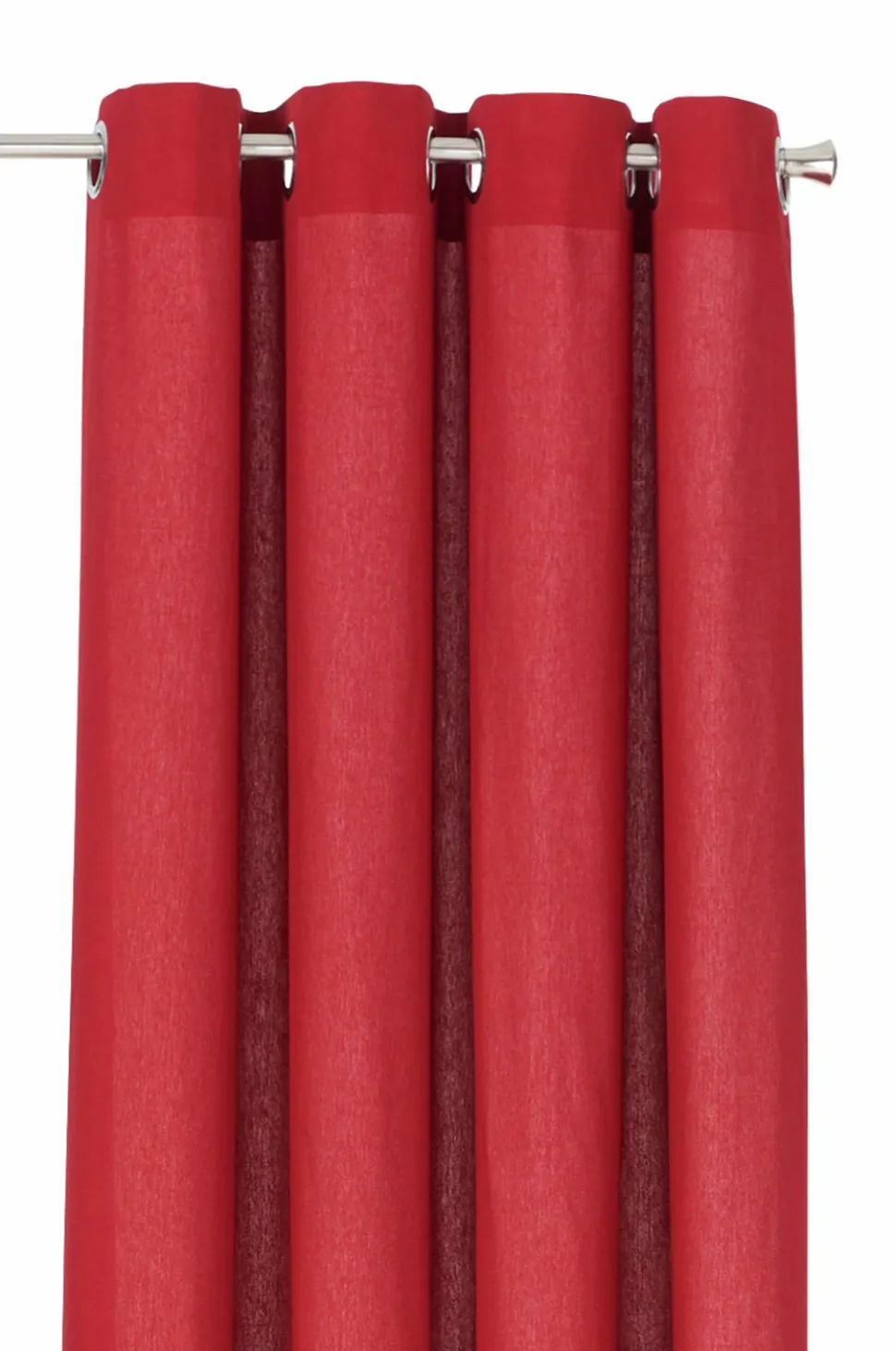 &Home Gardin med ringe i halvpanama 2-pak