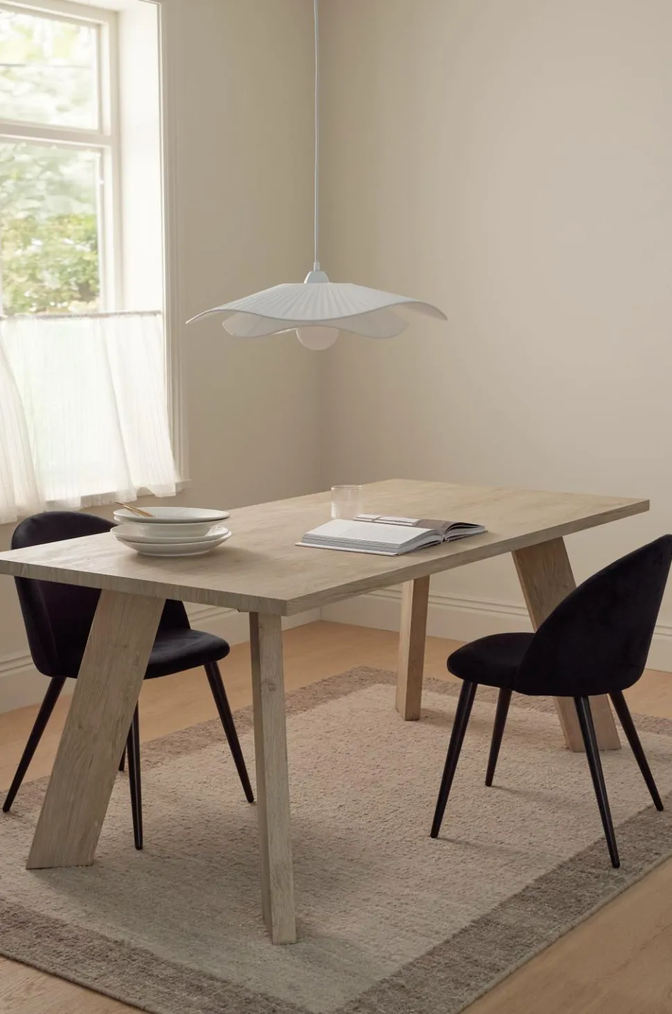 &Home Spisebord Country 180x90 cm