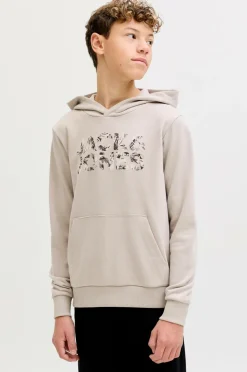 Jack & Jones Hættetrøje jjeJeff Logo Sweat Jnr
