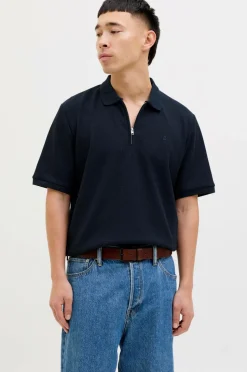 Jack & Jones Poloshirt jjeAustin Zip Polo SS