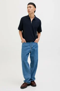 Jack & Jones Poloshirt jjeAustin Zip Polo SS