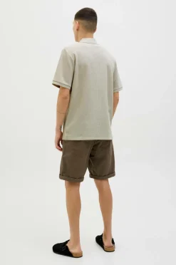 Jack & Jones Poloshirt jjeAustin Zip Polo SS