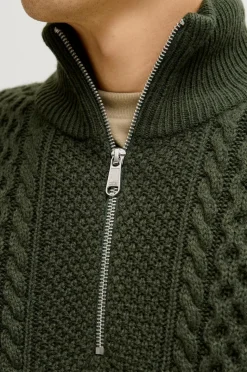 Jack & Jones Pullover jjPaul Knit Half Zip